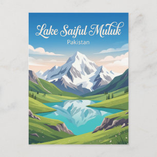 Carte Postale Parc national de Saiful Muluk Pakistan