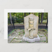 Carte Postale Parc national de Saratoga (Devant / Derrière)