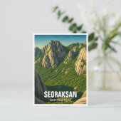 Carte Postale Parc national de Seoraksan Corée (Debout devant)