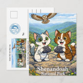 Carte Postale Parc national de Shenandoah (Devant / Derrière)