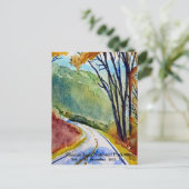 Carte Postale Parc national de Shenandoah skyline de la couleur  (Debout devant)