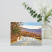 Carte Postale Parc national de Shenandoah Skyline Drive (Debout devant)
