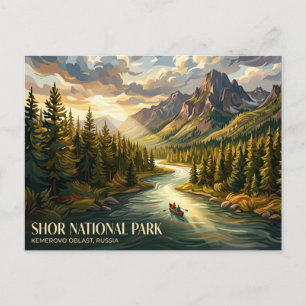 Carte Postale Parc national de Shor Russie