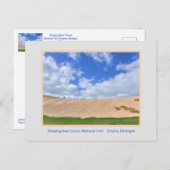 CARTE POSTALE PARC NATIONAL DE SLEEPING BEAR DUNE/GRANDE DUNE SO (Devant / Derrière)
