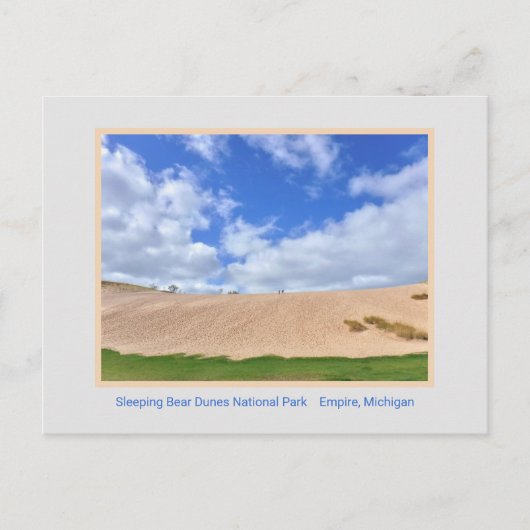 CARTE POSTALE PARC NATIONAL DE SLEEPING BEAR DUNE/GRANDE DUNE SO (Devant)