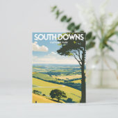 Carte Postale Parc national de South Downs (Debout devant)