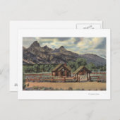 Carte Postale Parc national de Teton, WY (Devant / Derrière)