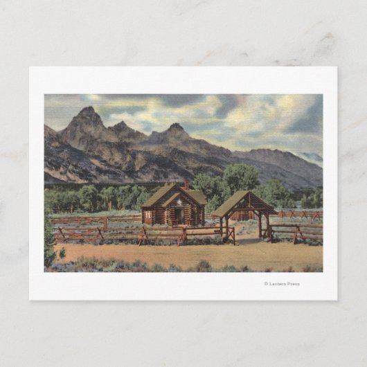 Carte Postale Parc national de Teton, WY (Devant)