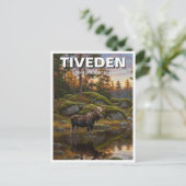 Carte Postale Parc national de Tiveden Suède Travel (Debout devant)