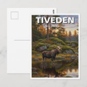 Carte Postale Parc national de Tiveden Suède Travel (Devant / Derrière)