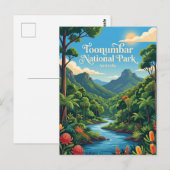 Carte Postale Parc national de Toonumbar Australie (Devant / Derrière)