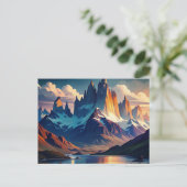 Carte Postale Parc national de Torres del Paine Chili (Debout devant)