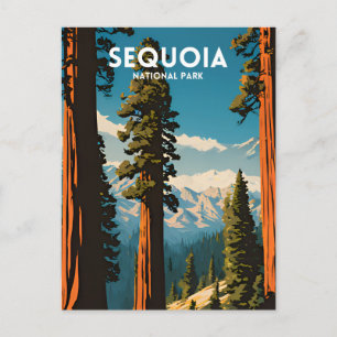 Carte Postale Parc national de Travel Sequoia