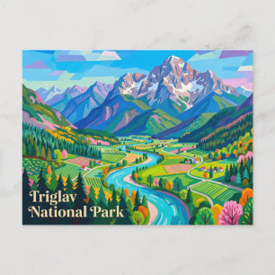 Carte Postale Parc national de Triglav Slovénie