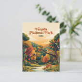 Carte Postale Parc national de Vansda Inde (Debout devant)
