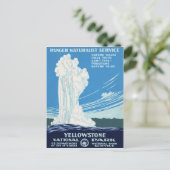 Carte Postale Parc national de Yellowstone (Debout devant)