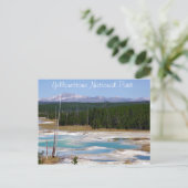Carte Postale Parc national de Yellowstone (Debout devant)