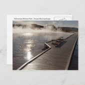 Carte Postale Parc national de Yellowstone (Devant / Derrière)