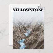 Carte Postale Parc national de Yellowstone, États-Unis (Devant / Derrière)