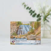 Carte Postale Parc national de Yellowstone - Gibbon Falls (Debout devant)