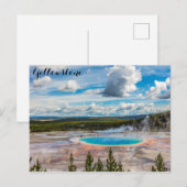Carte Postale Parc national de Yellowstone Grand Prismatic Sprin (Devant / Derrière)