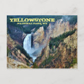Carte Postale Parc national de Yellowstone, Lower Falls (Devant)