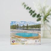 Carte Postale Parc national de Yellowstone - Wall Pool (Debout devant)