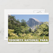 Carte Postale Parc national de Yosemite (Devant / Derrière)