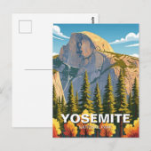 Carte Postale Parc national de Yosemite (Devant / Derrière)