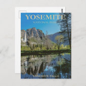 Carte Postale Parc national de Yosemite (Devant / Derrière)