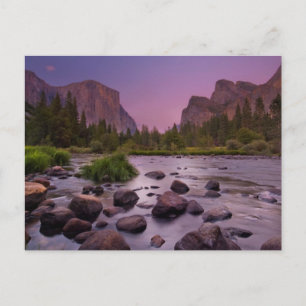 Carte Postale Parc national de Yosemite à Dusk