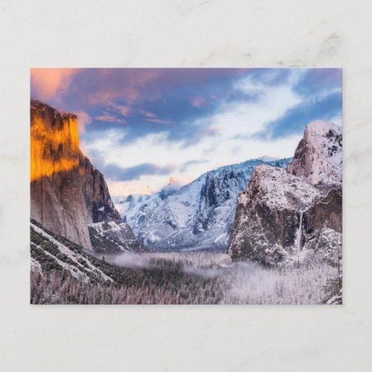 Carte Postale Parc national de Yosemite, Californie (Devant)