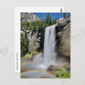 Carte Postale Parc national de Yosemite, Californie (Devant / Derrière)