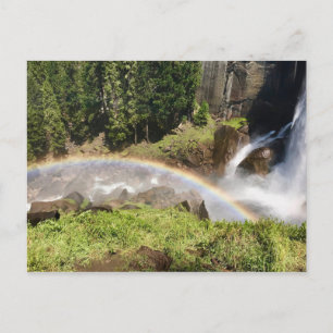 Carte Postale Parc national de Yosemite Californie Arc-en-ciel s