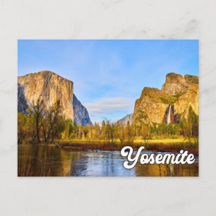 Carte Postale Parc national de Yosemite, Californie, États-Unis