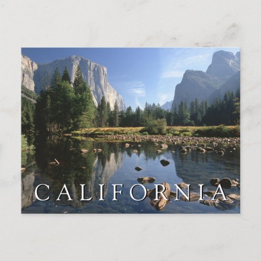 Carte Postale Parc national de Yosemite | Joyeux Anniversaire (Devant)
