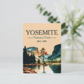 Carte Postale Parc national de Yosemite - Moitié Dôme Californie (Debout devant)