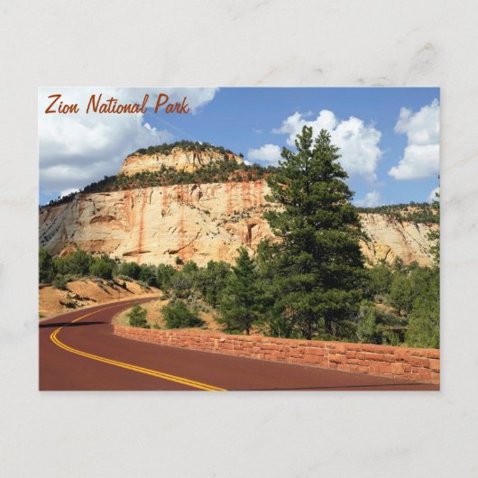 Carte Postale Parc national de Zion (Devant)