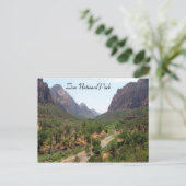 Carte Postale Parc national de Zion (Debout devant)