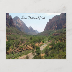 Carte Postale Parc national de Zion