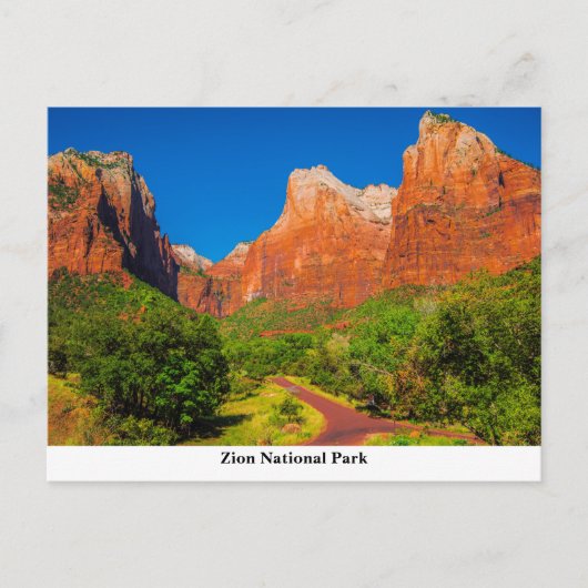 Carte Postale Parc national de Zion (Devant)