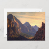 Carte Postale Parc national de Zion (Devant / Derrière)