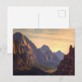 Carte Postale Parc national de Zion (Devant / Derrière)