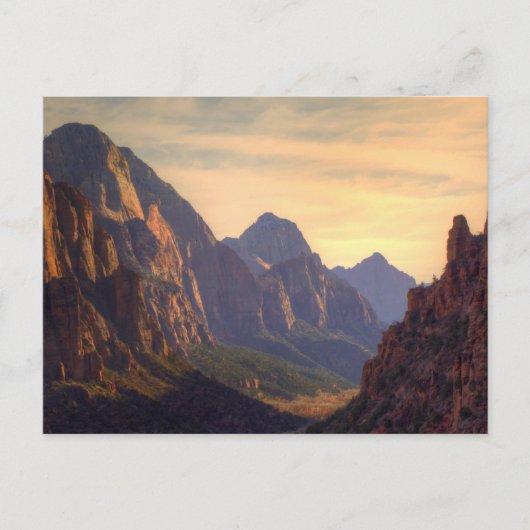 Carte Postale Parc national de Zion (Devant)