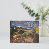 Carte Postale Parc national de Zion (Debout devant)