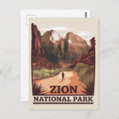Carte Postale Parc national de Zion (Devant / Derrière)