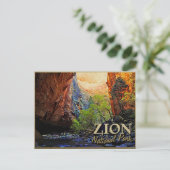 Carte Postale Parc national de Zion (Debout devant)