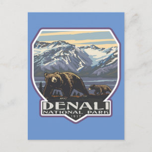 Carte Postale Parc national Denali