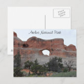Carte Postale Parc national des Arches (Devant / Derrière)