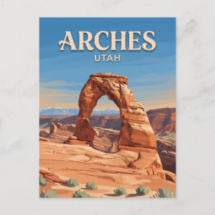 Carte Postale Parc national des Arches Moab Utah